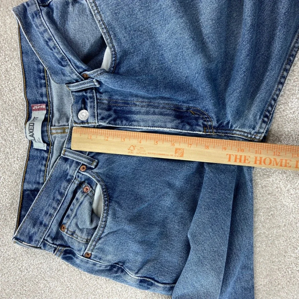 Vtg Y2K Levi's 550 Relaxed Fit Tapered Leg Jeans Mens 33x30 Blue Denim